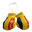 Breloc mini manusi box Anastasia Sport cu tricolorul Romaniei
