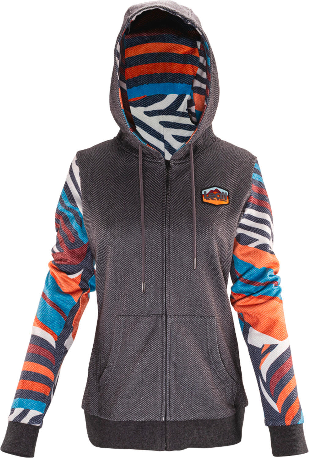 Sweat à capuche zippé premium pour femmes 2/7
