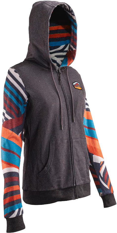 Sweat à capuche zippé premium pour femmes 1/7