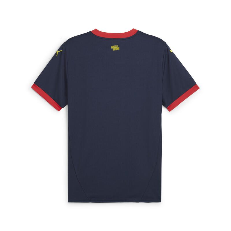 Girona FC 24/25 Away Jersey Men PUMA Club Navy Pelé Yellow Blue