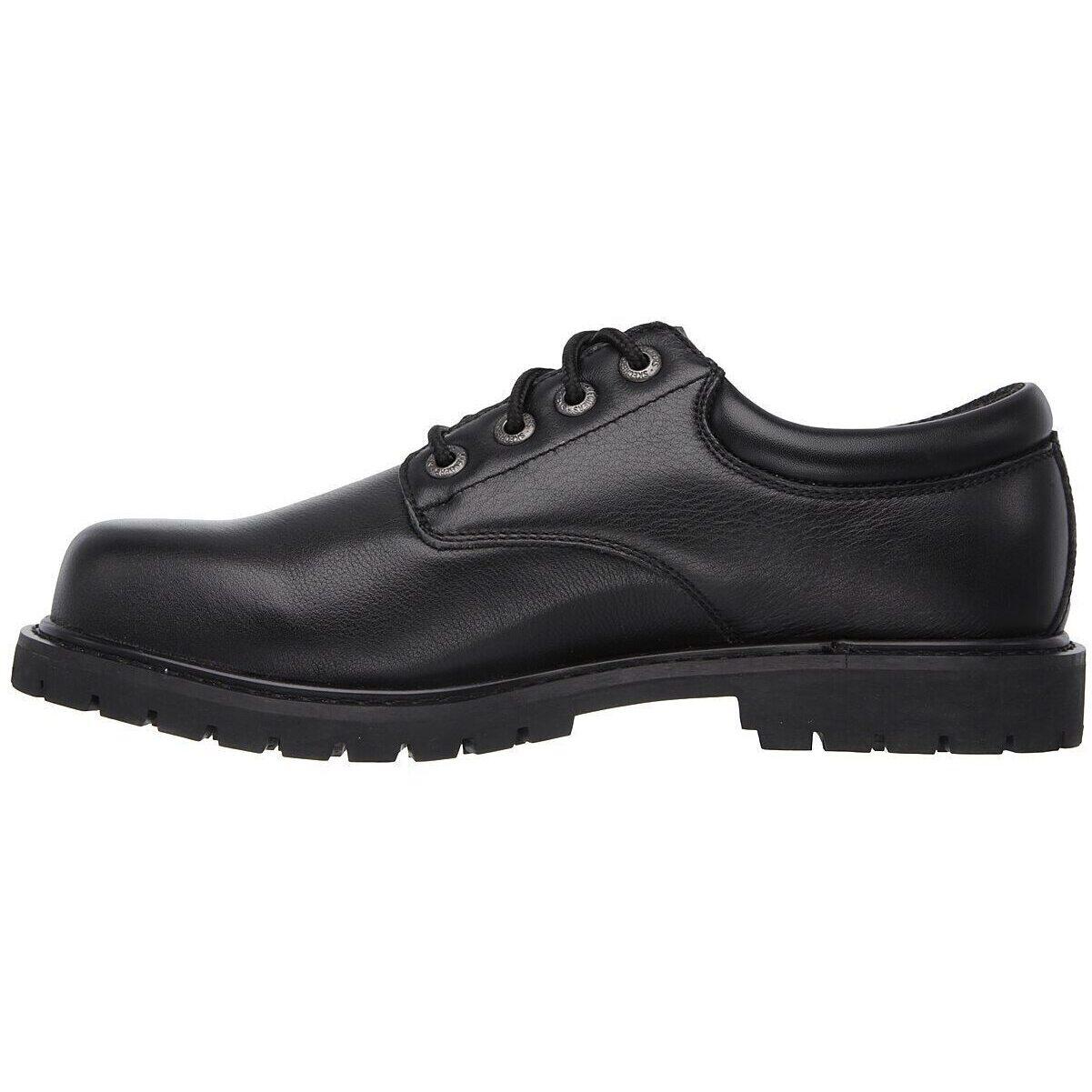 Baskets Skechers Cottonwood-elks, Noir, Hommes 4/5