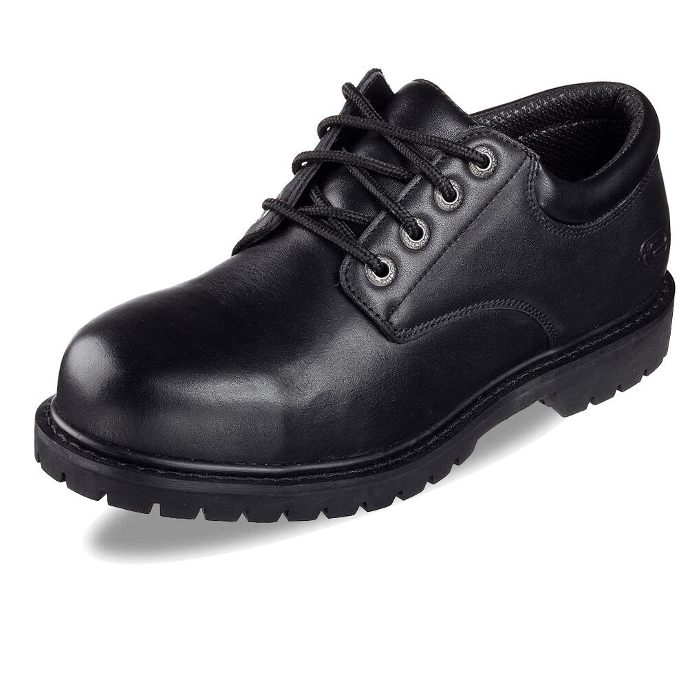 Shoes Work Relaxed Fit: Cottonwood Black - 77041EC-BLK