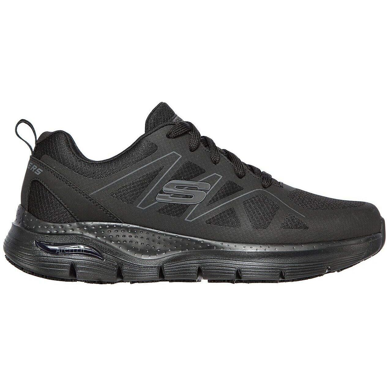 Skechers - Baskets Skechers Arch Fit Sr-axtell, Noir, Hommes - Chaussures De Sport - Noir - 41,5 - Decathlon
