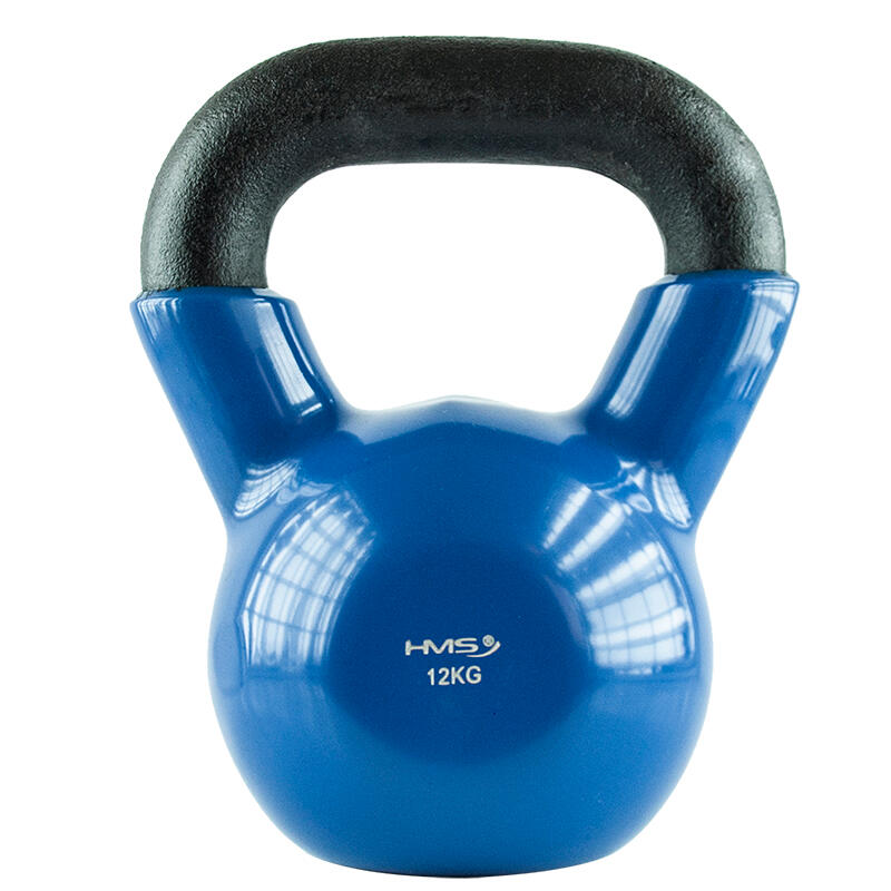 Kettlebell din fontă acoperit cu vinil KNV HMS
