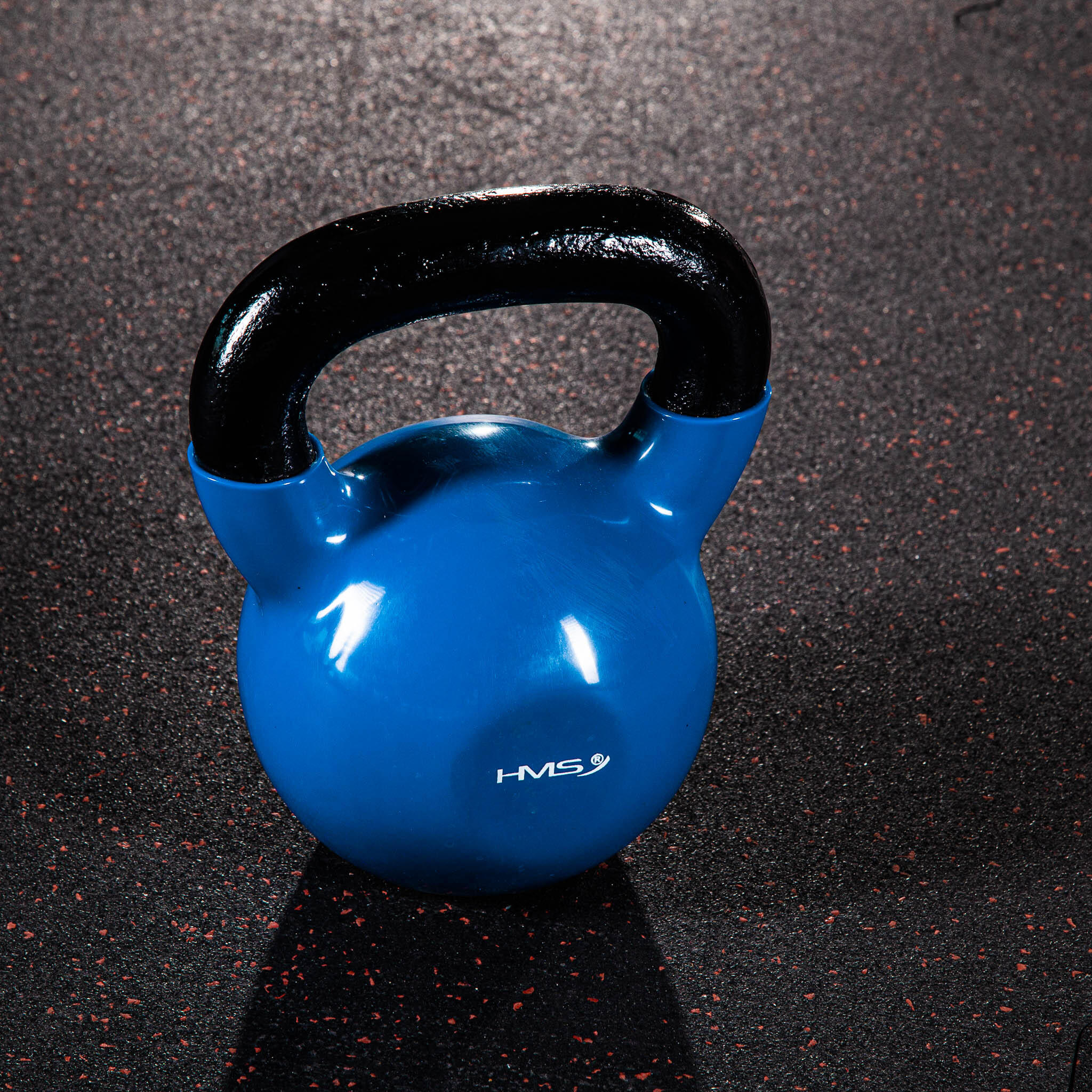 Kettlebell en fonte avec revêtement vinyle KNV HMS 4/7