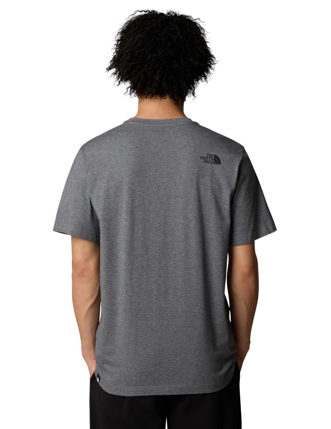 T-shirt pour homme The North Face Easy Gris 4/5