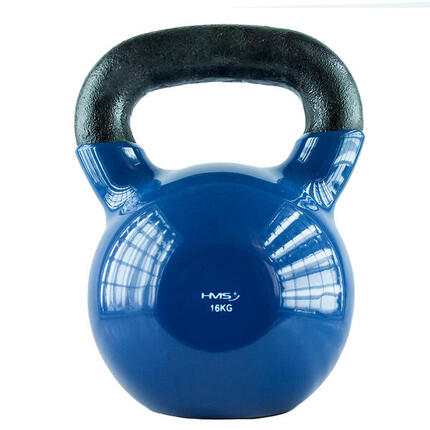 Kettlebell aus gusseisen mit vinylbeschichtung HMS KNV