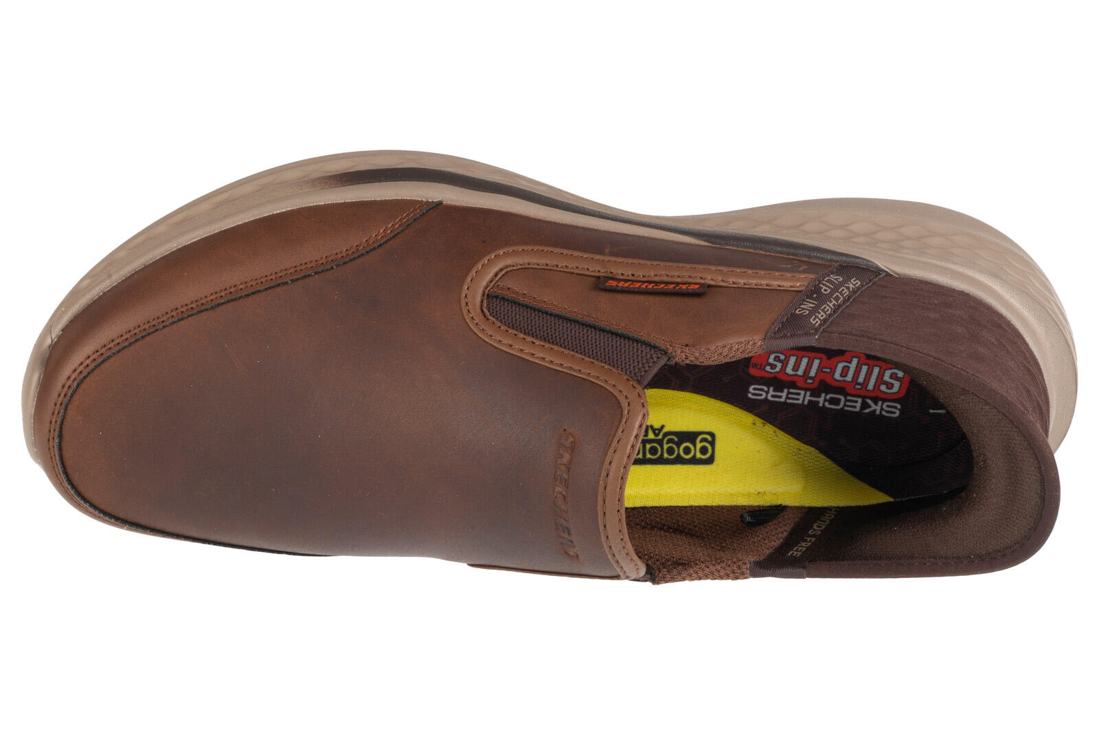 Sapatos Skechers Slade Cooper Castanho 3/4