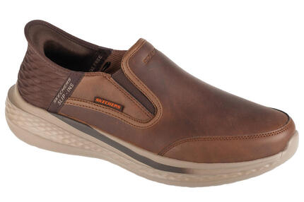 Sneakers Skechers Model Slade - Cooper Slip-ins Kleur Bruin