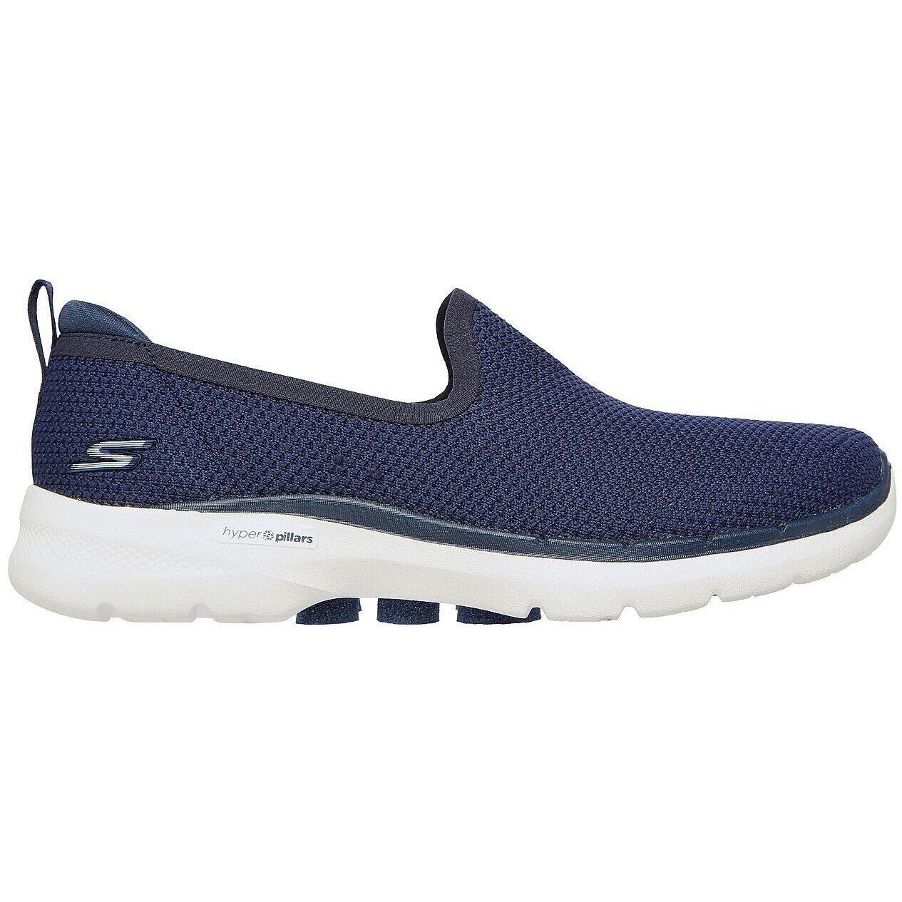 Baskets Skechers Go Walk 6 - Clear Vi, Bleu, Femmes 1/5