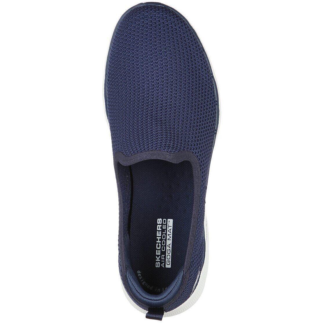 Baskets Skechers Go Walk 6 - Clear Vi, Bleu, Femmes 2/5