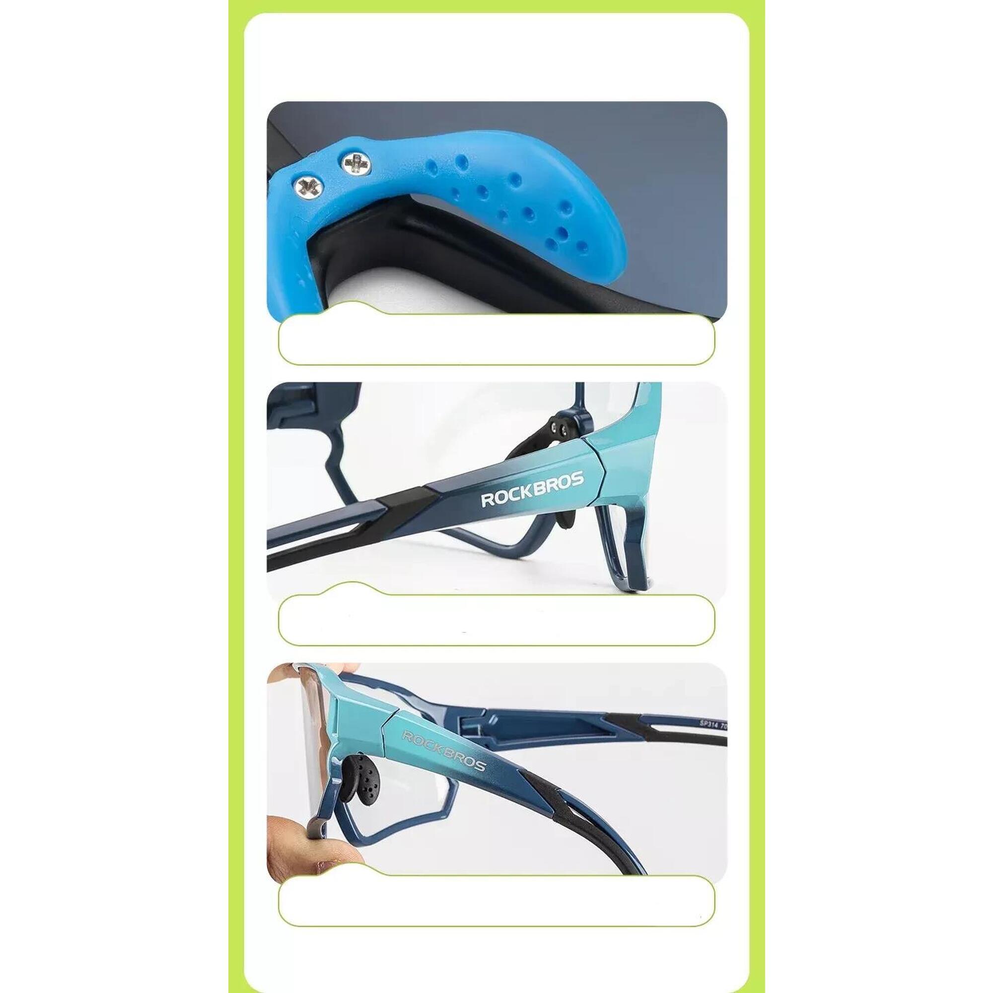 Ochelari fotocromatici de ciclism pentru copii Rockbros