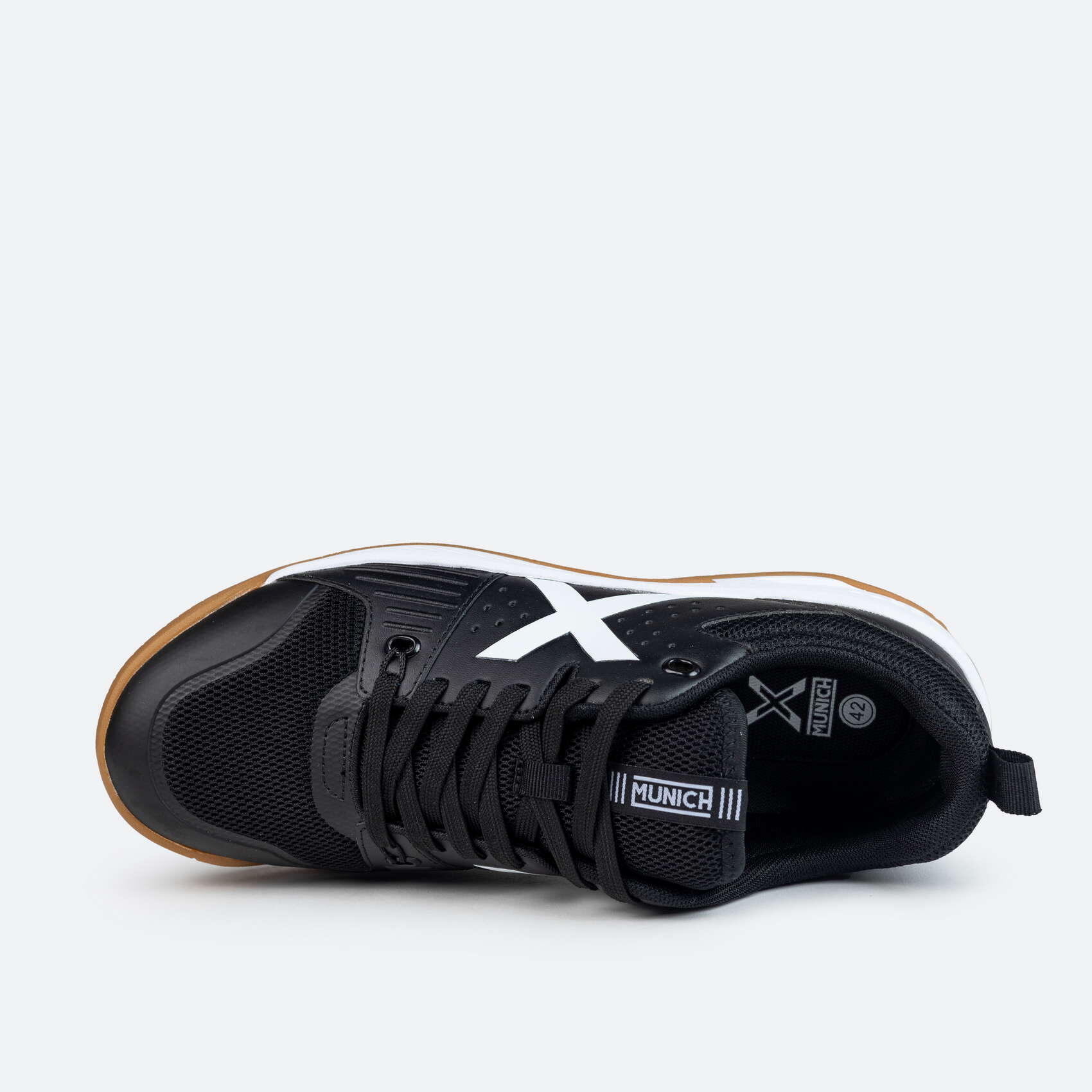 MUNICH PISTA 03 Zapatillas fútbol sala de alto rendimiento en color negro 3/5