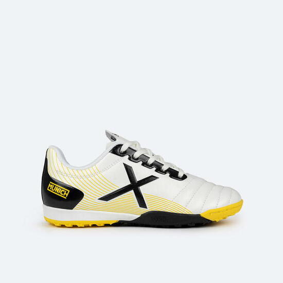 Zapatilla de fútbol sala MUNICH Arenga para niño/a blanco