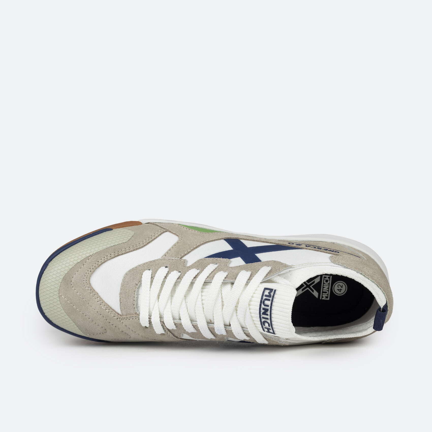 Chaussures de football pour homme Munich Gresca Blanc 4/5