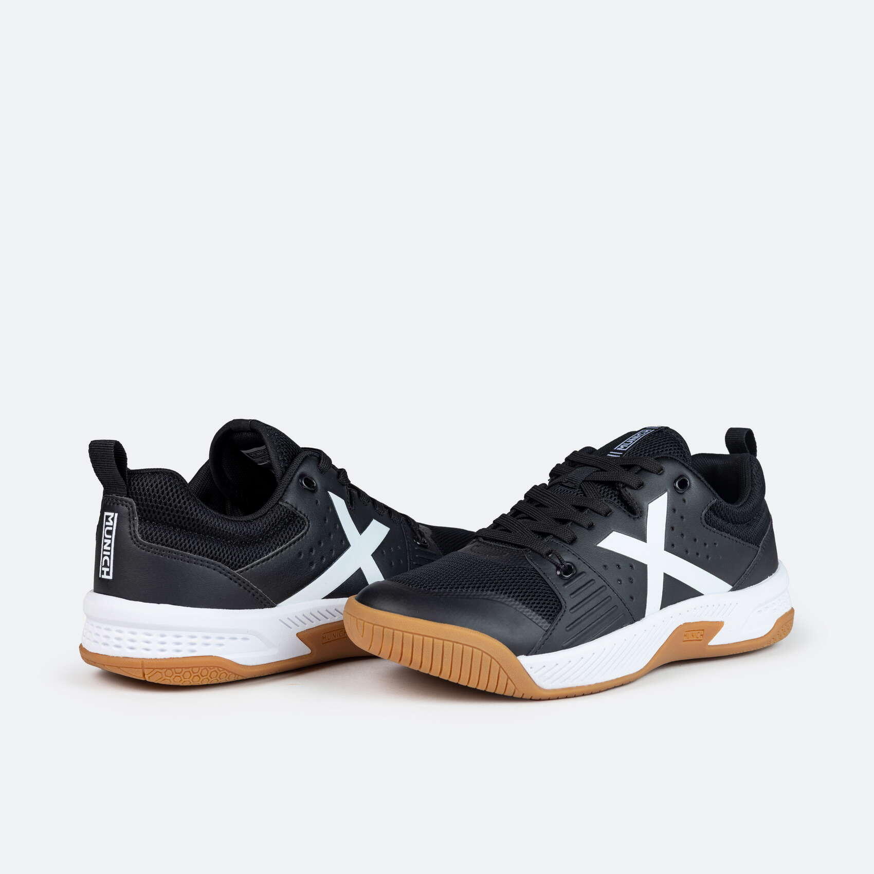 MUNICH PISTA 03 Zapatillas fútbol sala de alto rendimiento en color negro 5/5