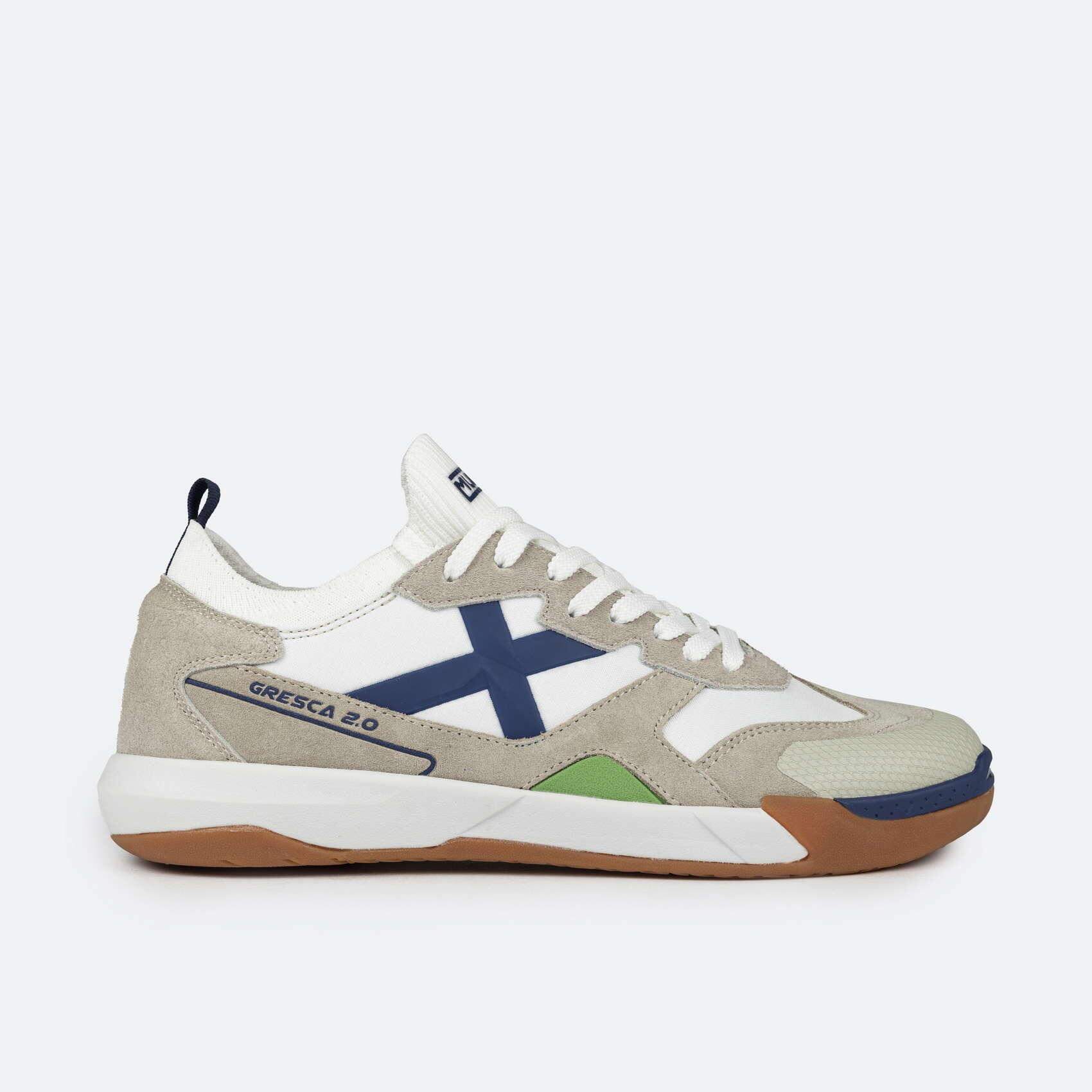 Munich - Chaussures De Football Pour Homme Munich Gresca Blanc - Chaussures De Futsal - Blanc - 44 - Decathlon