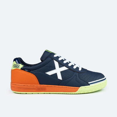 Zapatilla Futbol Sala Hombre Munich G3 azul