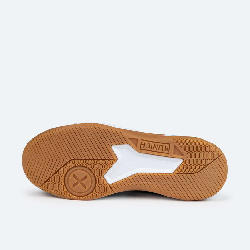 Zapatilla indoor MUNICH Pista negro