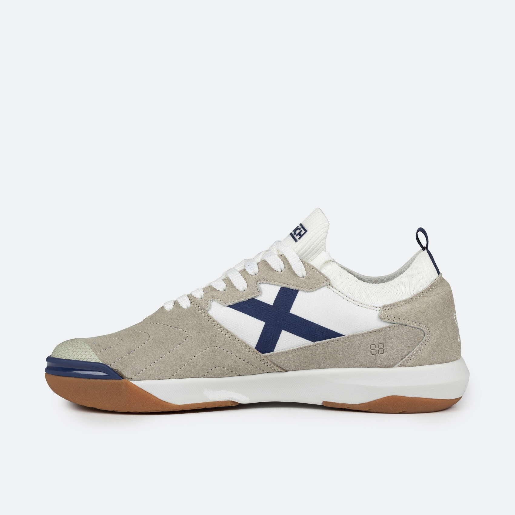Chaussures de football pour homme Munich Gresca Blanc 3/5