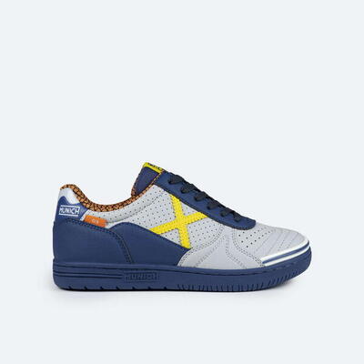 Zapatilla de fútbol sala MUNICH G3 Profit sport para niño/a gris