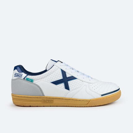 Zapatilla de fútbol sala MUNICH G3 Profit sport blanco