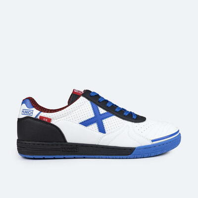 Zapatilla de fútbol sala MUNICH G3 Profit sport blanco