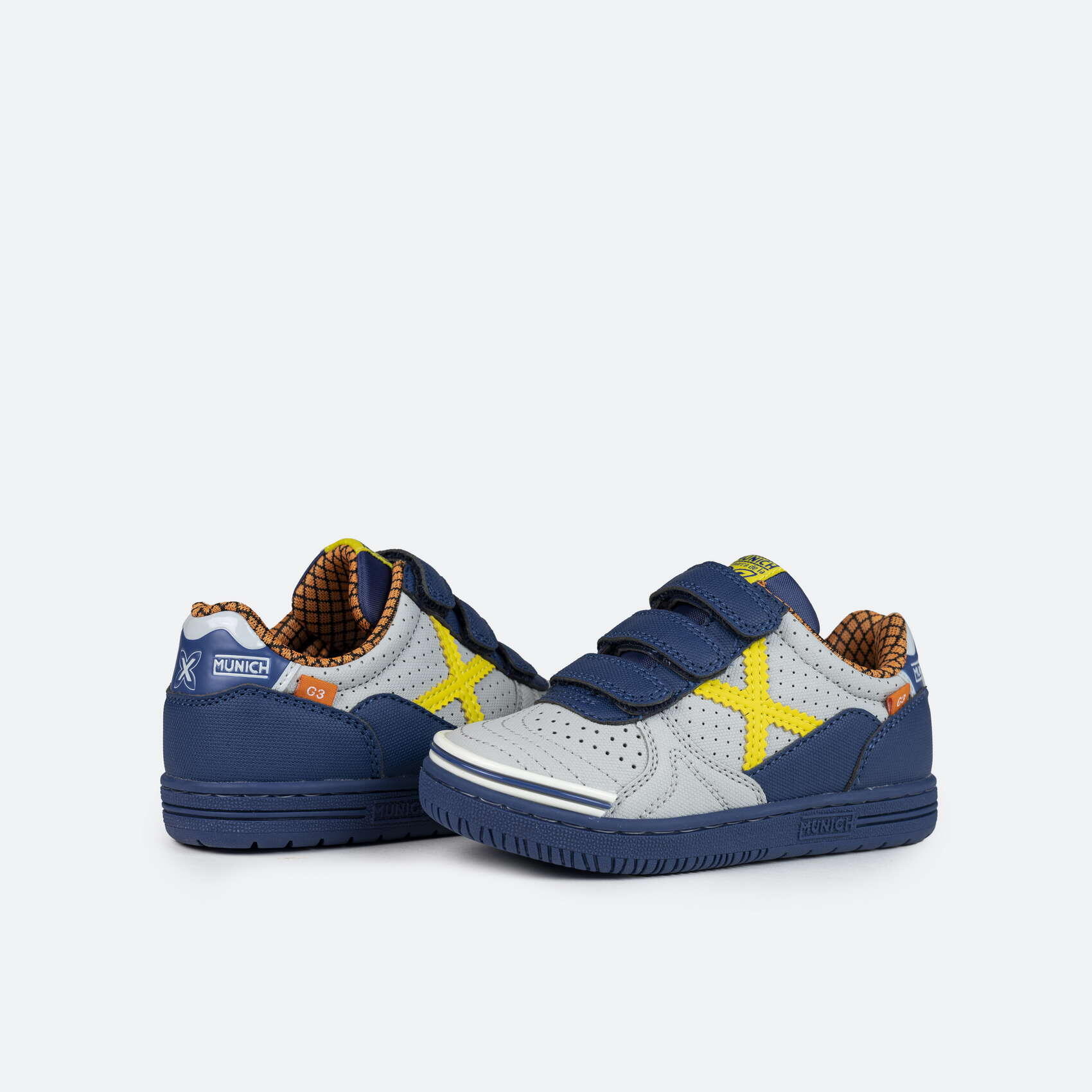 Zapatilla de fútbol sala MUNICH G3 Profit casual para niño/a gris 5/5