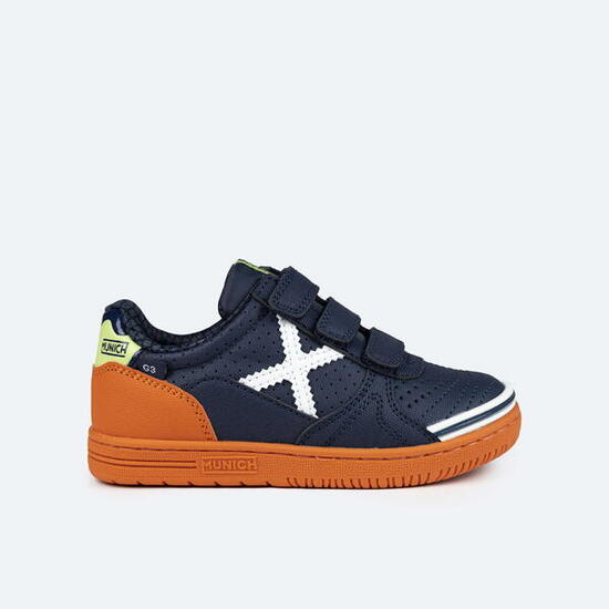 Zapatilla de fútbol sala MUNICH G3 Profit casual para niño/a negro