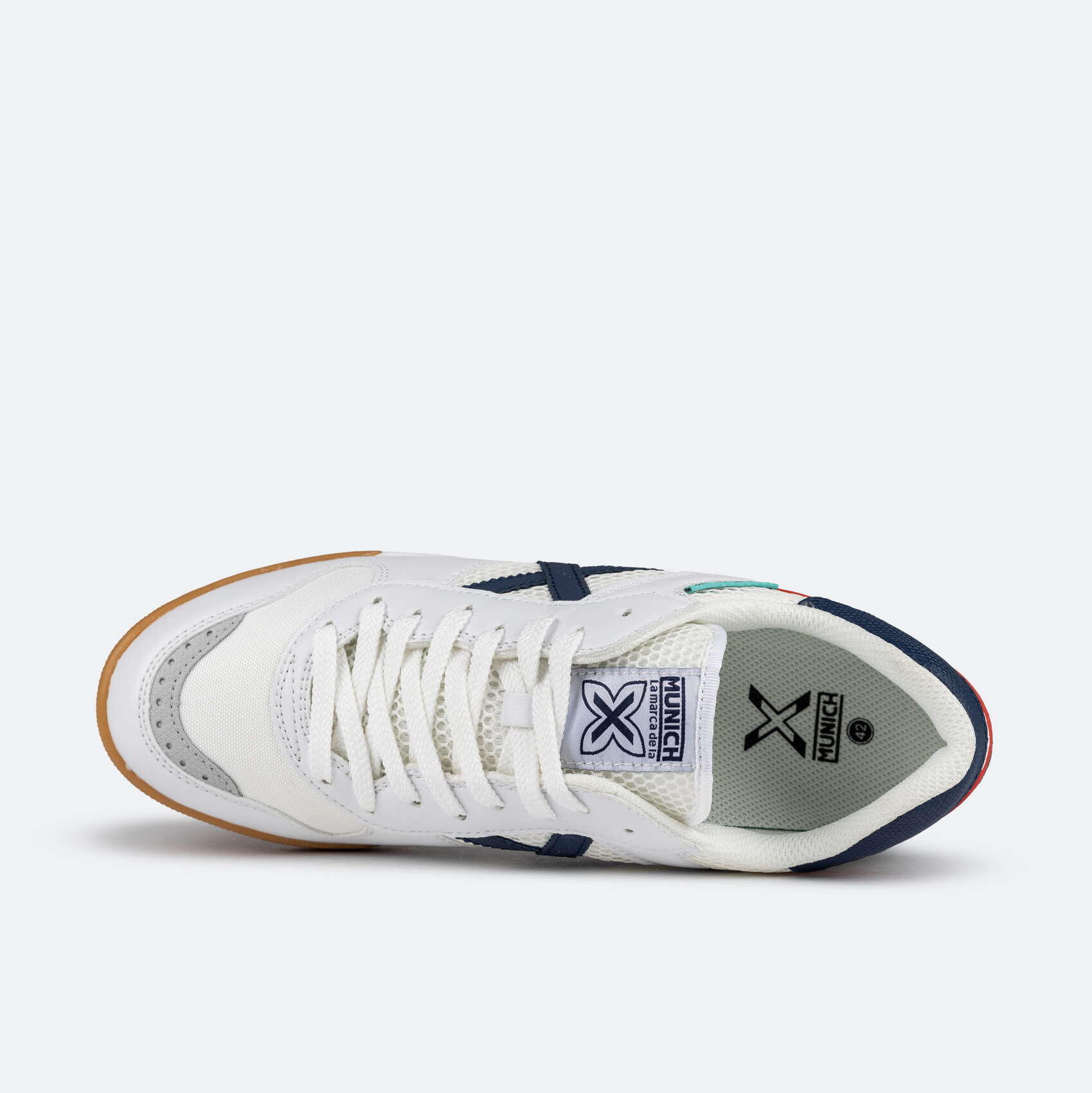Zapatilla de futbol sala MUNICH Continental  V2 blanco 4/5