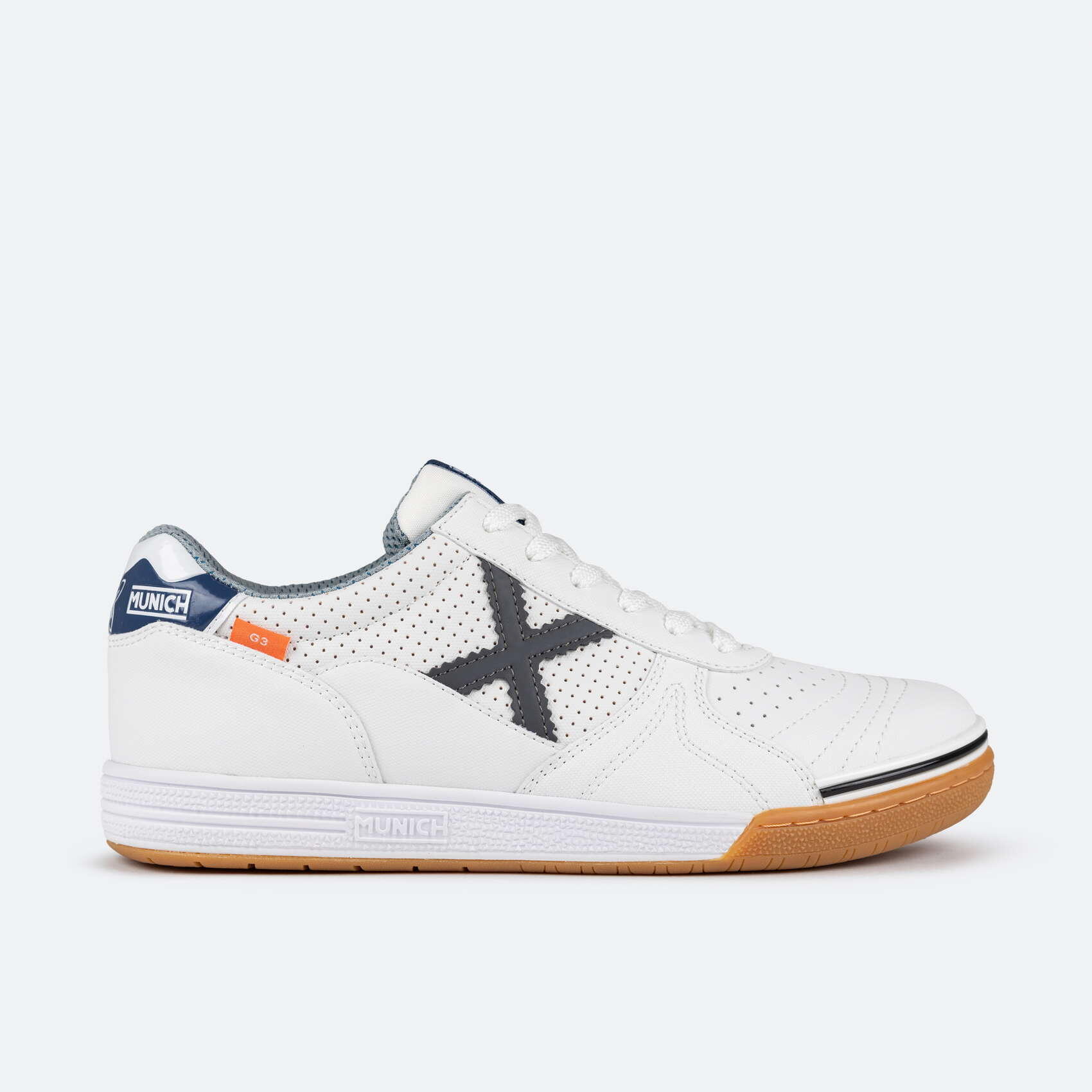 Munich - Chaussures De Futsal Munich Modèle 3111414 Pour Homme - Chaussures De Futsal - Blanc - 40 - Decathlon