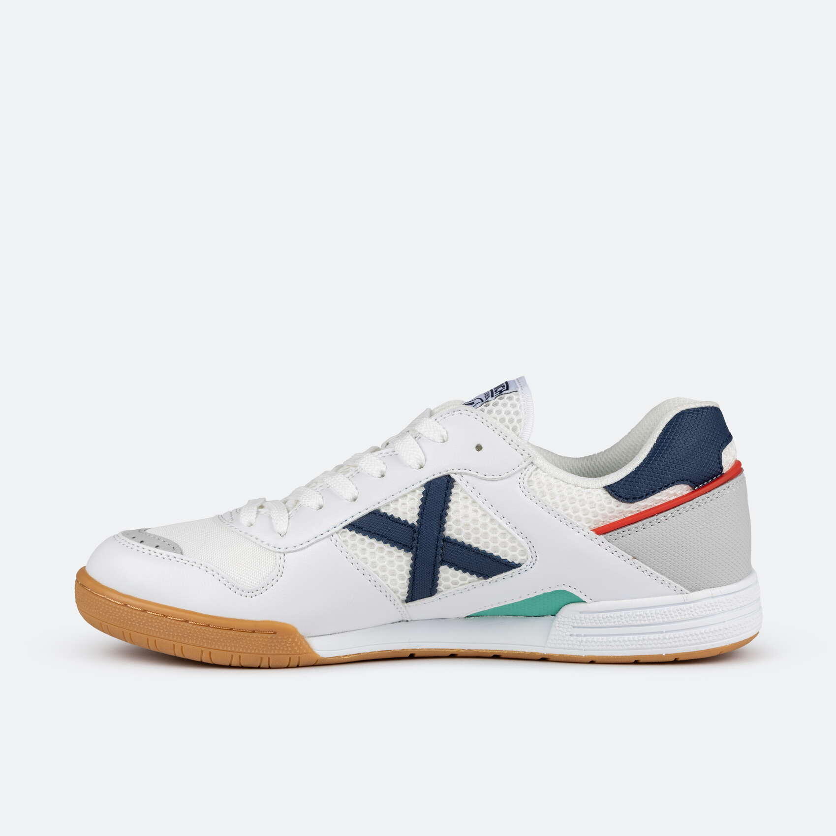 Zapatilla de futbol sala MUNICH Continental  V2 blanco 3/5