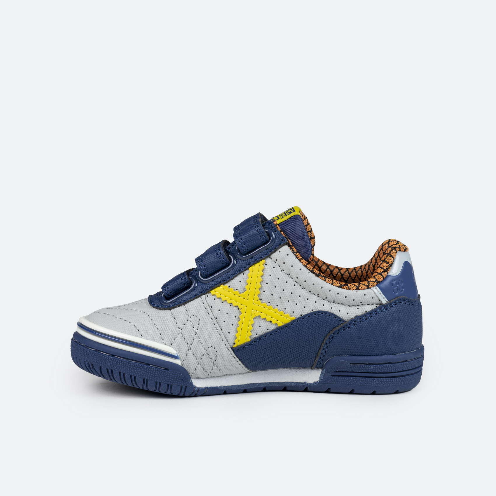 Zapatilla de fútbol sala MUNICH G3 Profit casual para niño/a gris 2/5
