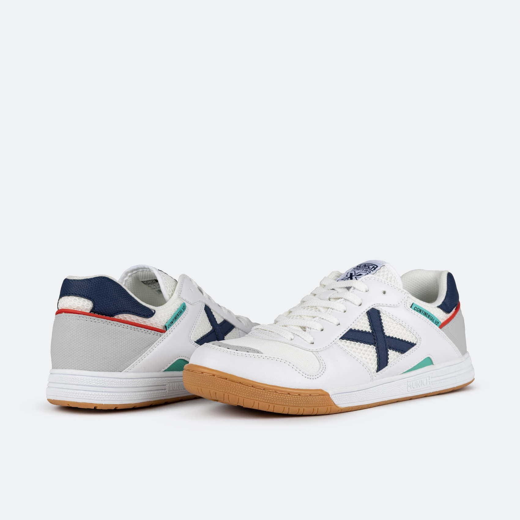 Zapatilla de futbol sala MUNICH Continental  V2 blanco 2/5