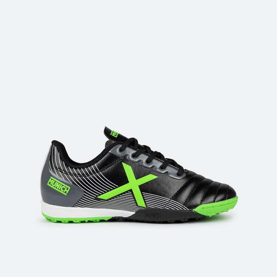 Zapatilla de fútbol sala MUNICH Arenga para niño/a negro