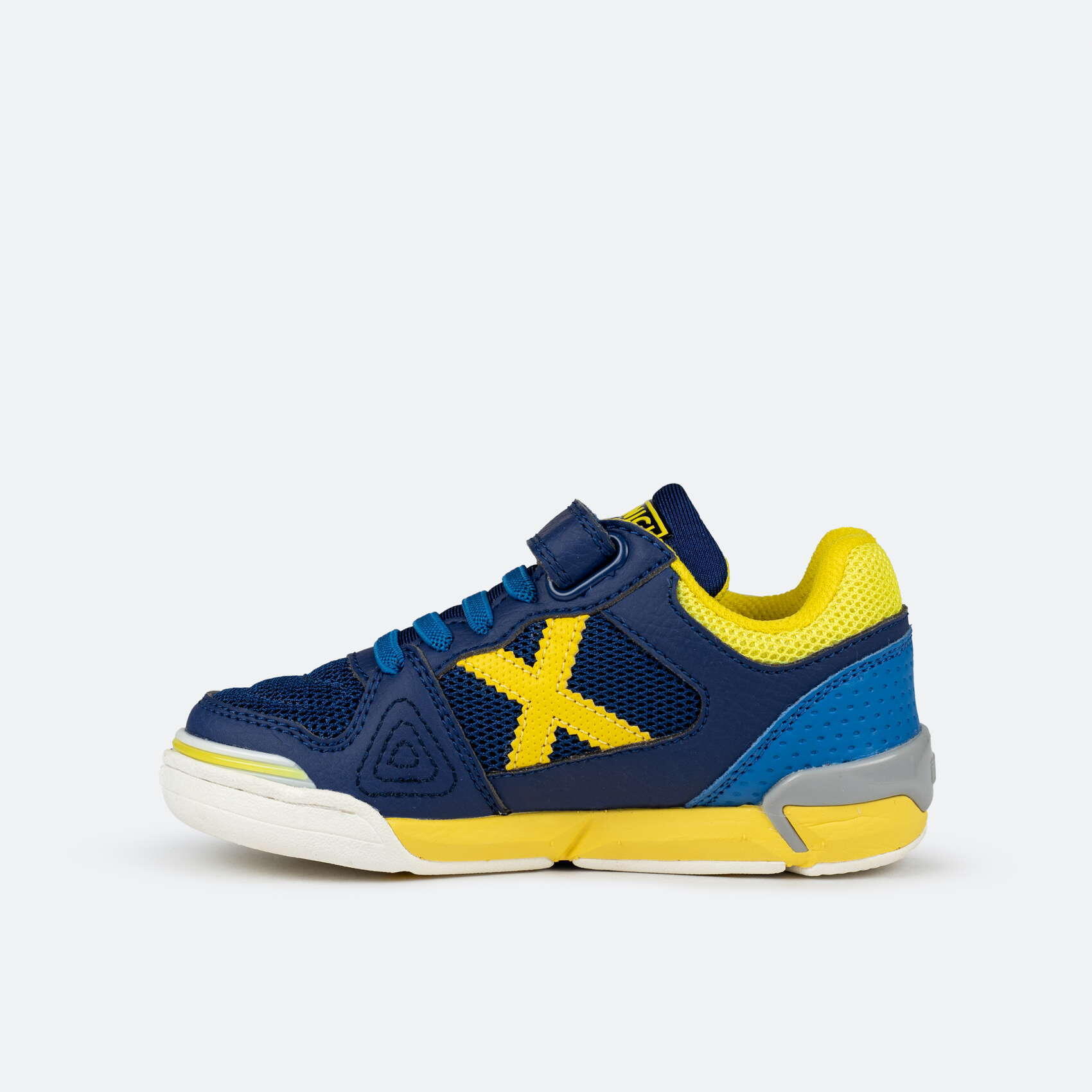 Zapatilla de fútbol sala MUNICH One para niño/a azul marino 2/5