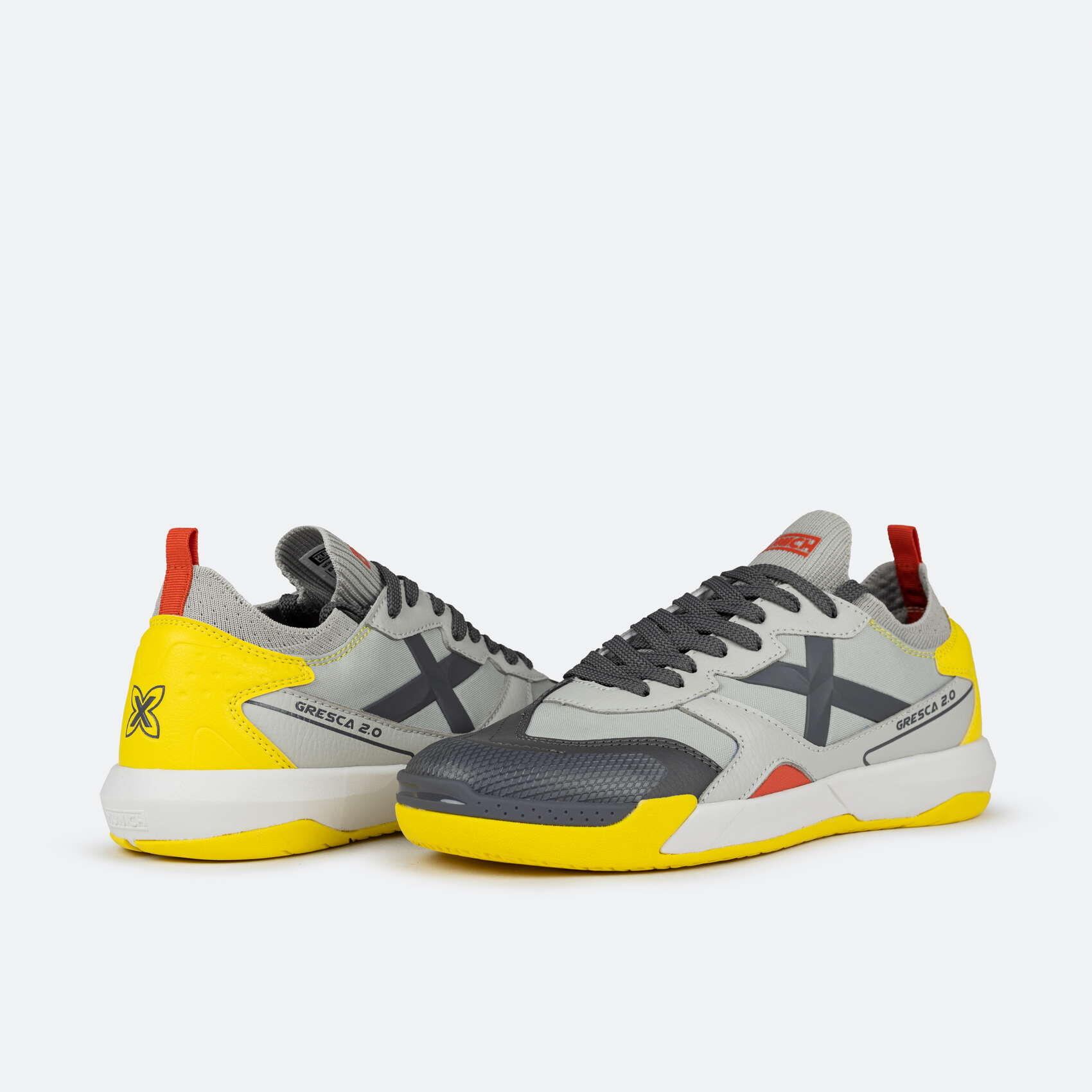 Zapatilla de fútbol sala MUNICH Gresca adulto 2.0 gris 2/5