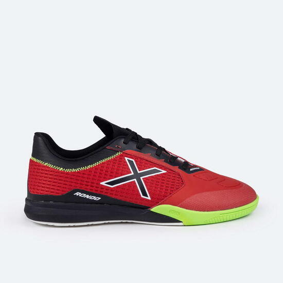Zapatilla de futbol sala MUNICH Rondo rojo