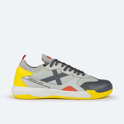 Zapatilla de fútbol sala MUNICH Gresca adulto 2.0 gris