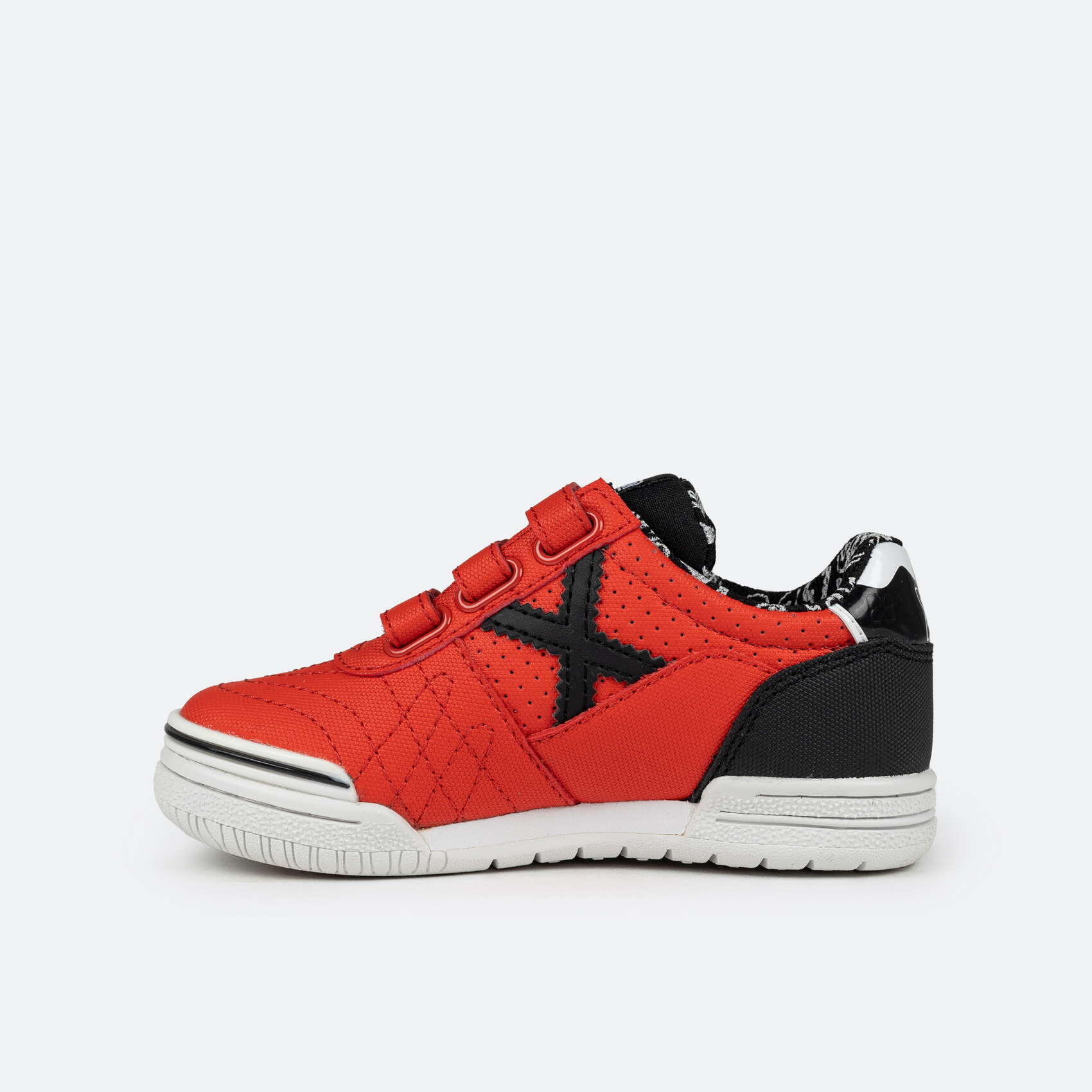 Baskets Munich Modèle G-3 Kid Vco Profit Casual Couleur Rouge 2/5
