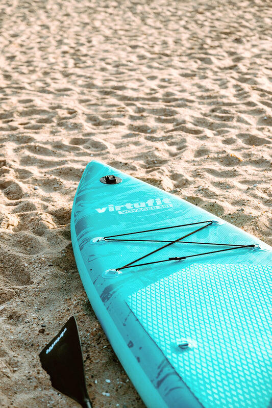 Stand up paddle - Voyager 381 - Turquoise - Avec accessoires 5/8