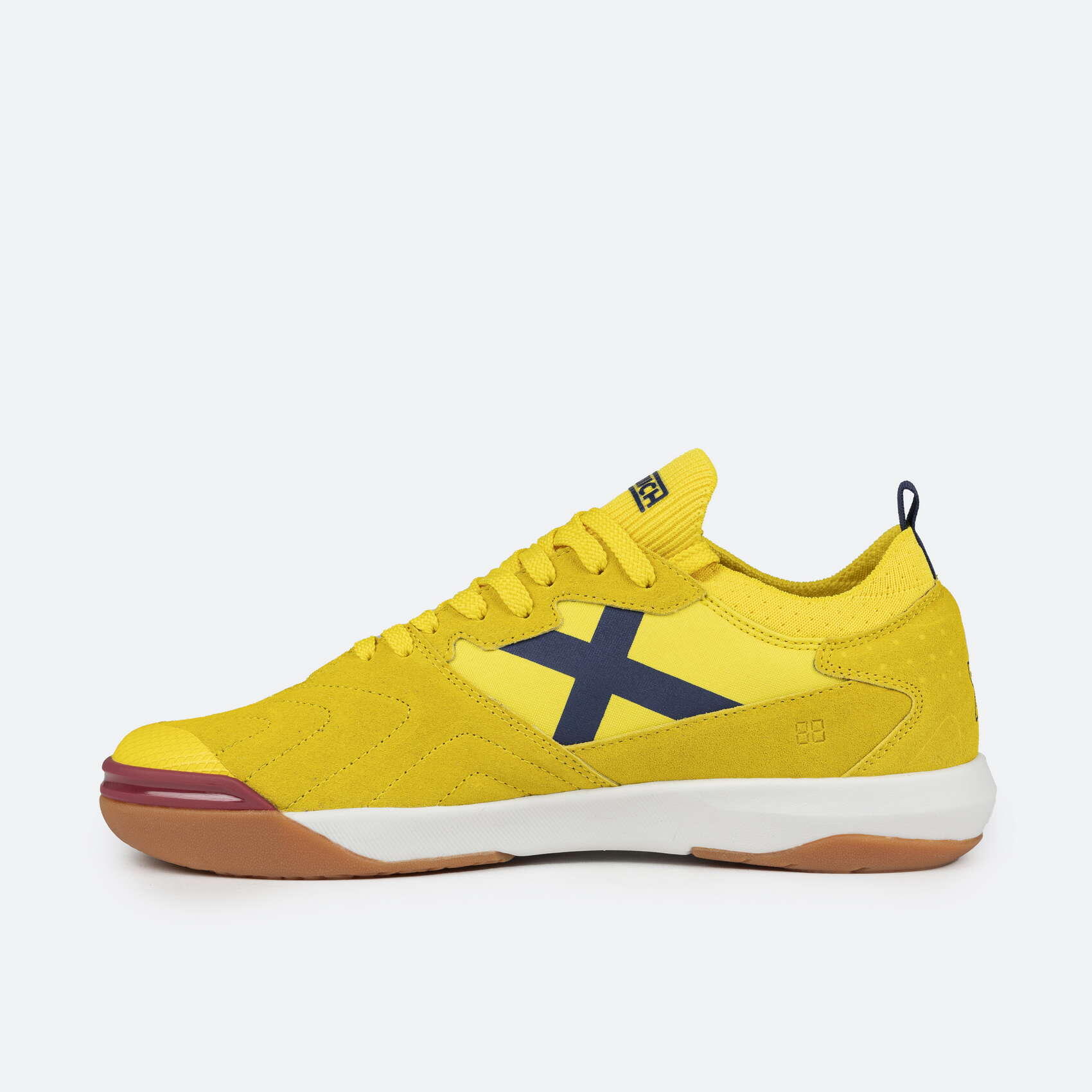 MUNICH GRESCA 2.0 Zapatillas fútbol sala Diseño Futurista Amarillo 3/5