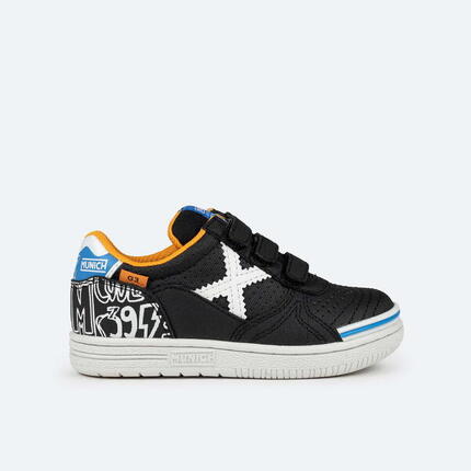 Zapatilla de fútbol sala MUNICH G3 Profit casual para niño/a negro
