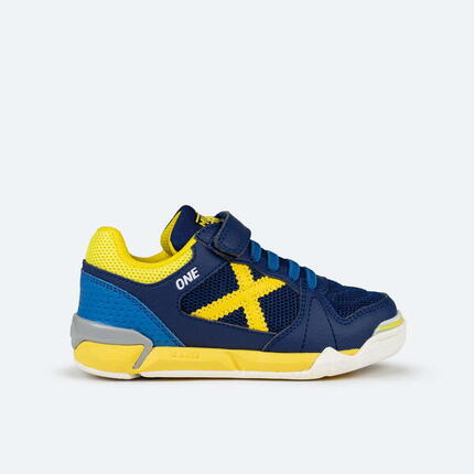 Zapatilla de fútbol sala MUNICH One para niño/a azul marino