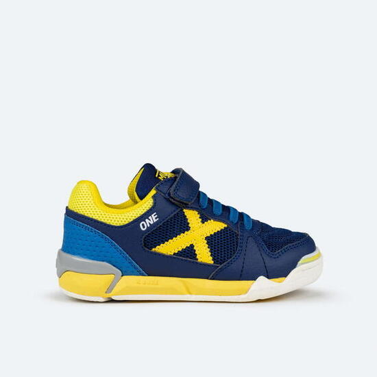 Zapatilla de fútbol sala MUNICH One para niño/a azul marino