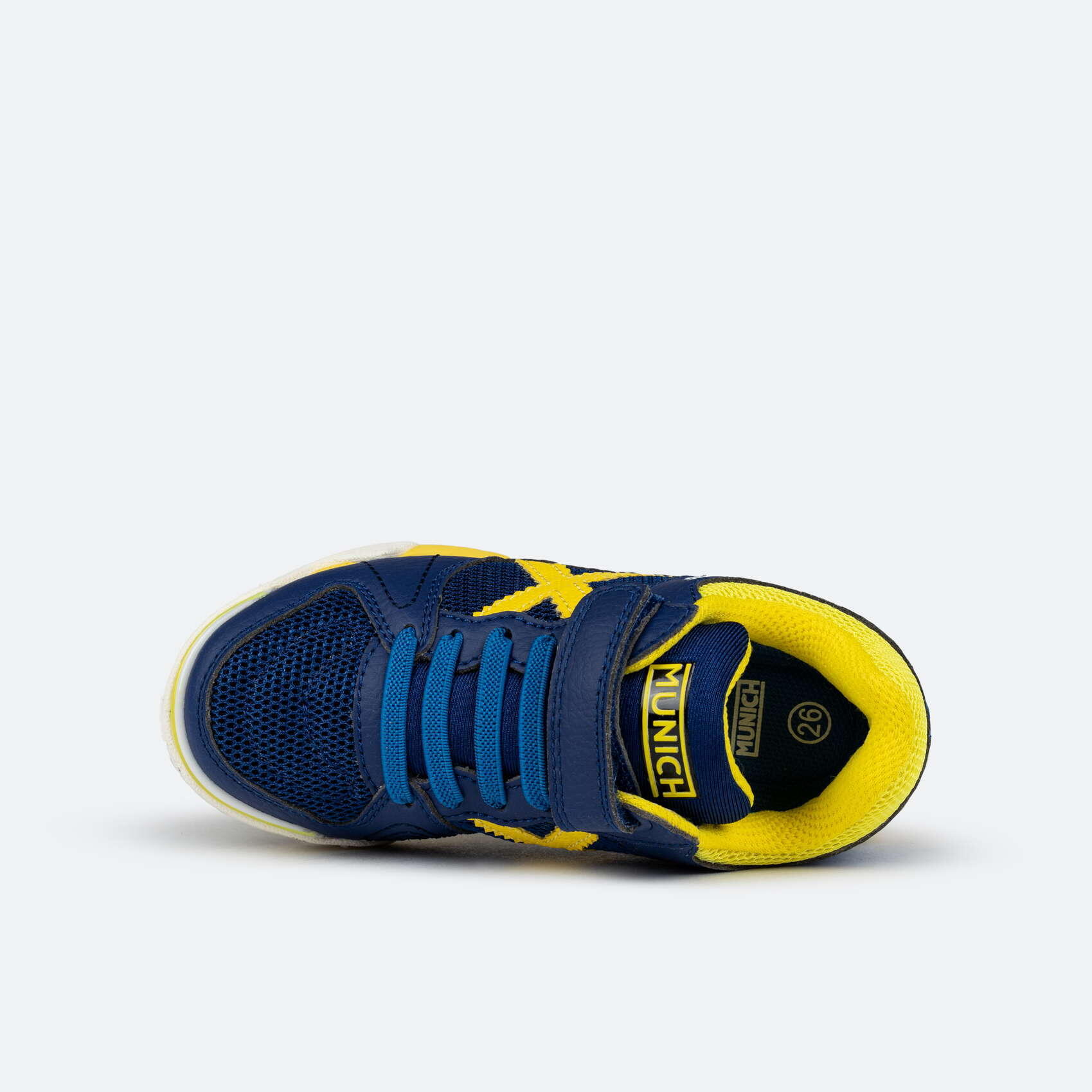 Zapatilla de fútbol sala MUNICH One para niño/a azul marino 3/5