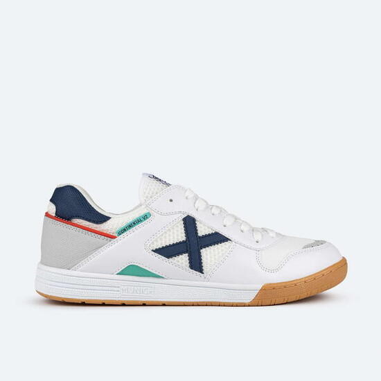 Zapatilla de futbol sala MUNICH Continental V2 blanco