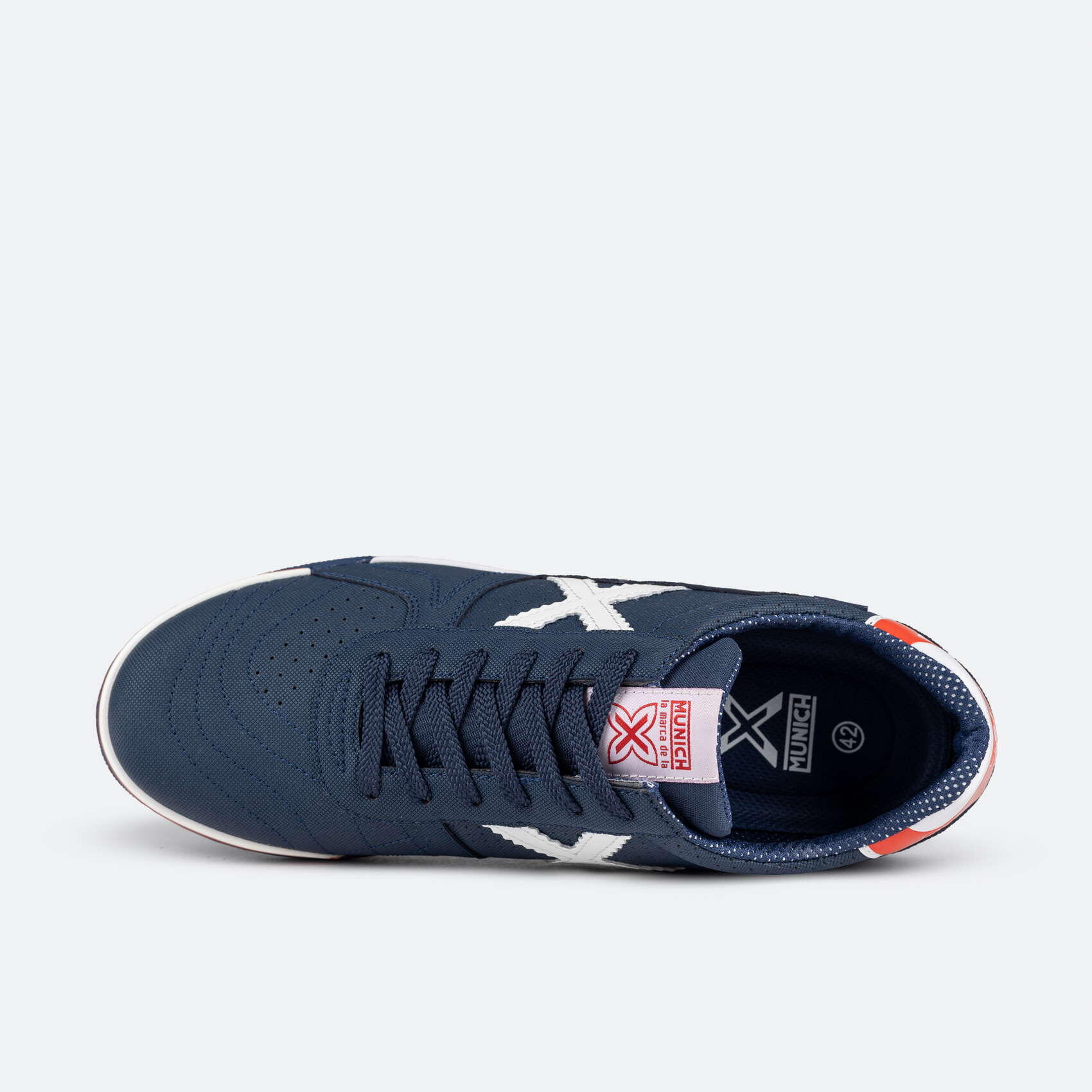 Zapatilla de fútbol sala MUNICH G3 Profit casual azul marino 4/5