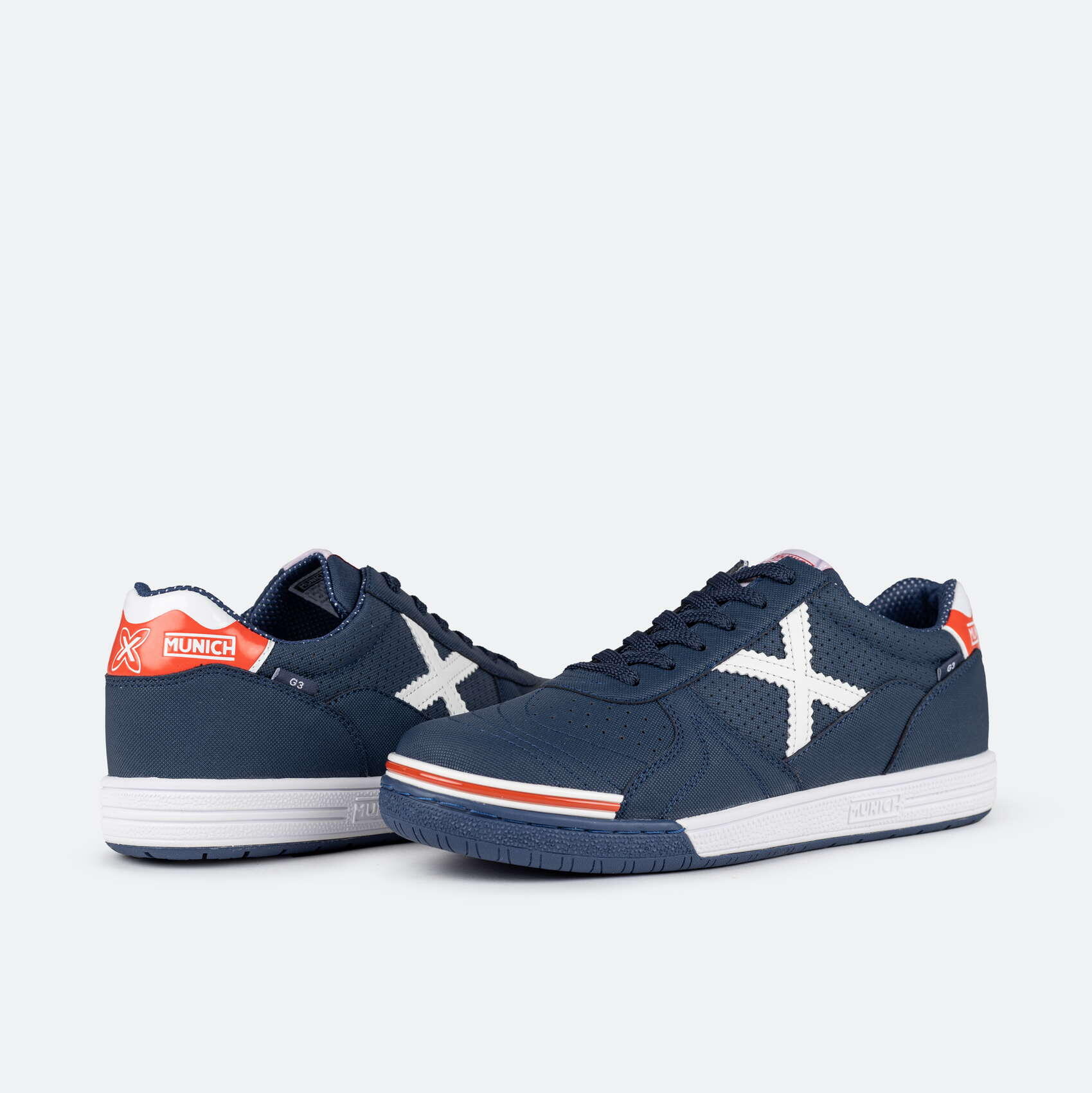 Zapatilla de fútbol sala MUNICH G3 Profit casual azul marino 2/5