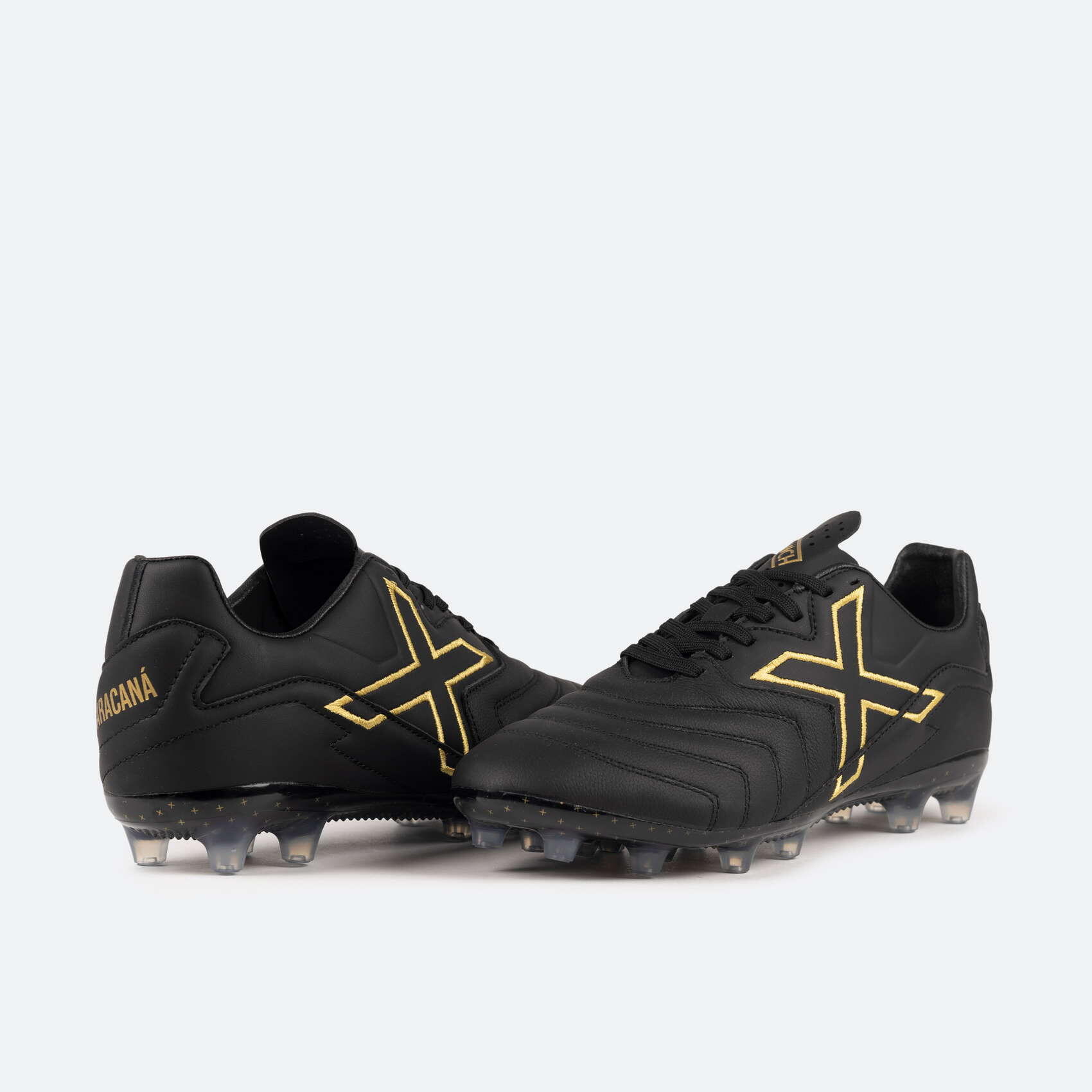 MUNICH MARACANA AG-23 07 Zapatillas fútbol sala Negro y Dorado 2/5